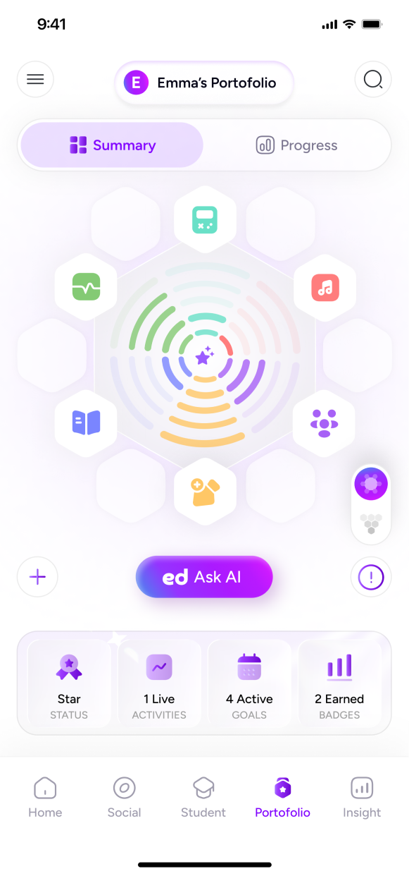 Linxed portfolio app